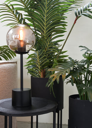 Tafellamp Fumo - Smoke - Glas