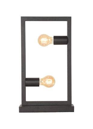 Tafellamp Quadrato - Zwart - Metaal