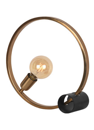 Tafellamp Ring - Antiek goud - Metaal