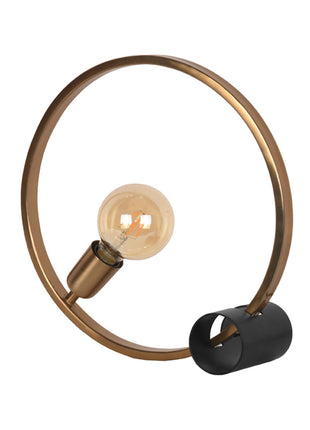 Tafellamp Ring - Antiek goud - Metaal