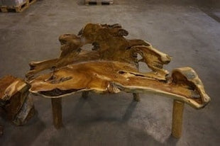 Boomstam bankje 200 cm