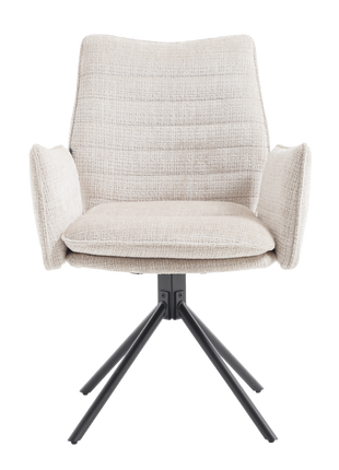 Eetkamerstoel Tim Cremona 02 Lichtbeige