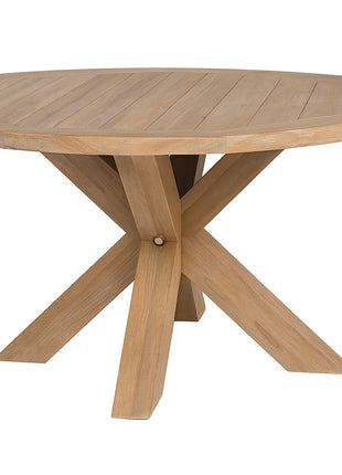 Tuintafel Teak rond 130cm
