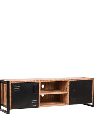 Tv-meubel Brussels - Rough - Mangohout - 160 cm