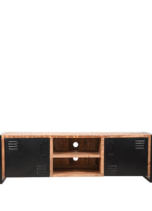 Tv-meubel Brussels - Rough - Mangohout - 160 cm