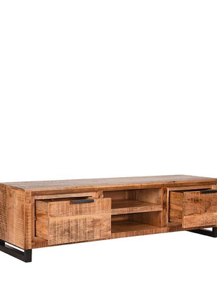 LABEL51 Tv-meubel Glasgow - Rough - Mangohout - 160 cm