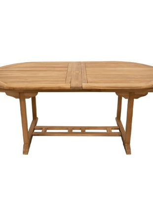 Uitschuifbare tuintafel ovaal  180cm