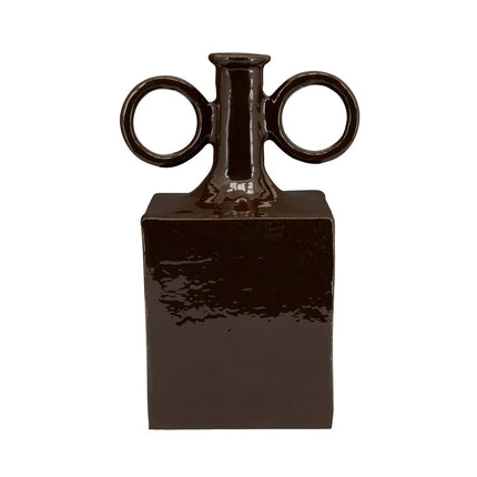 Vase Oro 1 - brown -