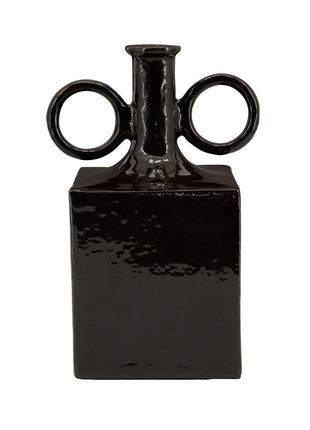Vase Oro 1 - dark brown -
