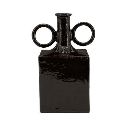 Vase Oro 1 - dark brown -