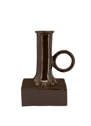 Vase Oro 2 - brown -