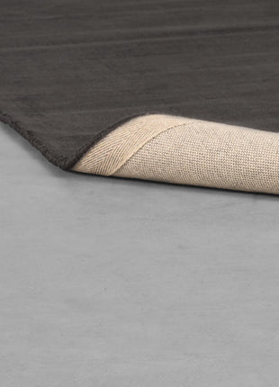 LABEL51 Vloerkleden Velvy - Antraciet - Synthetisch - 200x300 cm