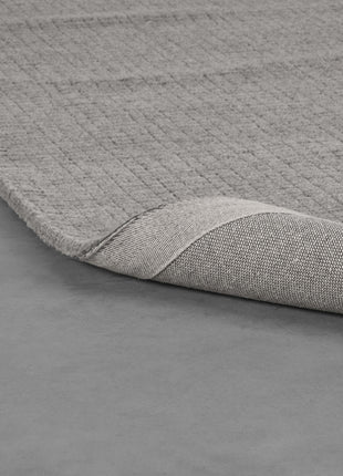 LABEL51 Vloerkleden Wolly - Grijs - Wol - 200x300 cm