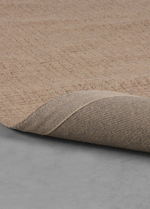 LABEL51 Vloerkleden Wolly - Taupe - Wol - 200x300 cm