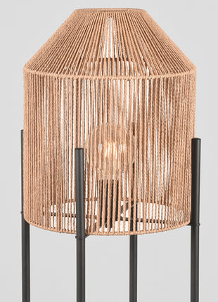 Vloerlamp Ibiza - Naturel - Jute