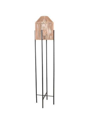 Vloerlamp Ibiza - Naturel - Jute