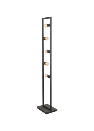 LABEL51 Vloerlamp Quadrato - Zwart - Metaal
