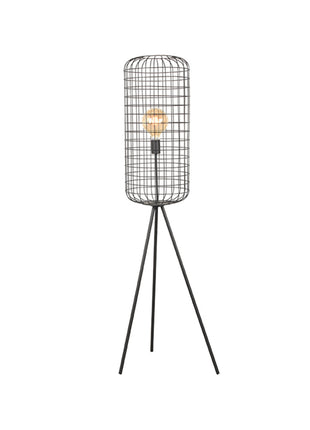 Vloerlamp Solido - Zwart - Metaal