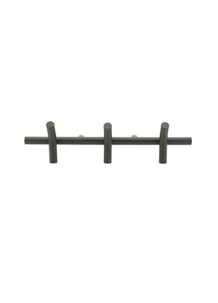 Wall coat rack Matto 3 - black