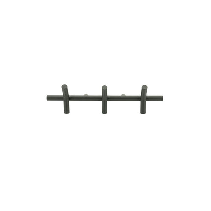Wall coat rack Matto 3 - black