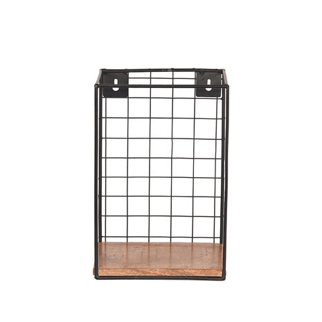 Wanddecoratie Firm Wandrek - Rough - Mangohout - L