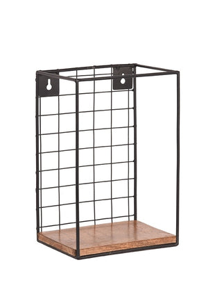 Wanddecoratie Firm Wandrek - Rough - Mangohout - L