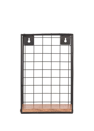 Wanddecoratie Firm Wandrek - Rough - Mangohout - L