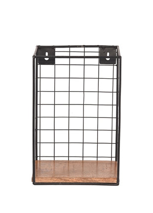 Wanddecoratie Firm Wandrek - Rough - Mangohout - L