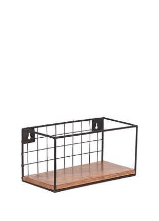 Wanddecoratie Firm Wandrek - Rough - Mangohout - M