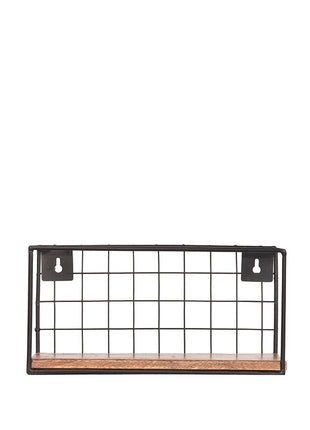 Wanddecoratie Firm Wandrek - Rough - Mangohout - M