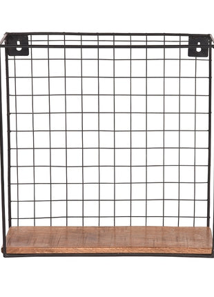 Wanddecoratie Firm Wandrek - Rough - Mangohout - XL