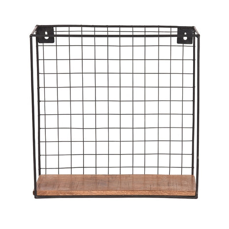 Wanddecoratie Firm Wandrek - Rough - Mangohout - XL