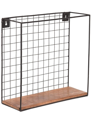 Wanddecoratie Firm Wandrek - Rough - Mangohout - XL