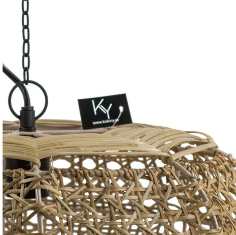 Hanglamp rotan  18 cm