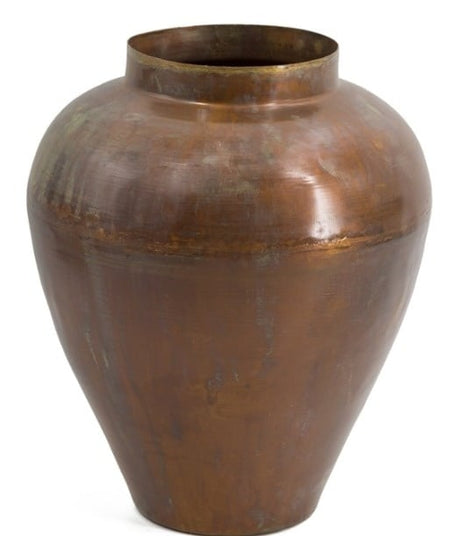 Vaas metaal   13x25x30cm