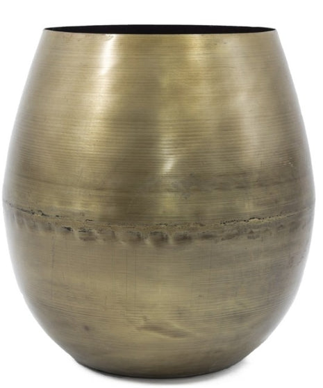 Vaas metaal 23x31.5x32.5cm