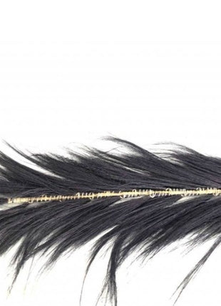 Bulu pluim zwart 140 cm