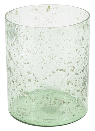 Windlicht bubbelglas blank