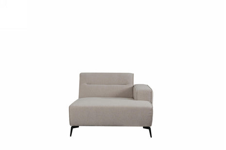 Bank Nero - Naturel - Boucle - Long Chair Arm Rechts VS