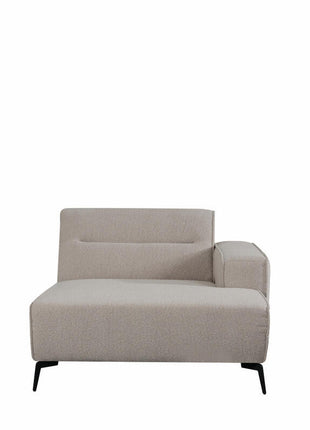 Bank Nero - Naturel - Boucle - Long Chair Arm Rechts VS